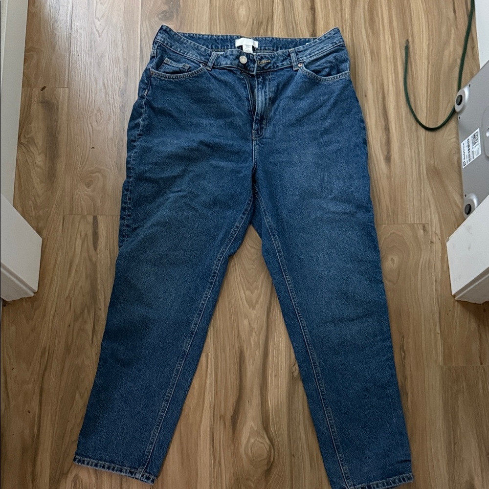 H&M Dark Blue Ankle Jeans